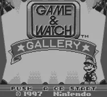 Image n° 4 - screenshots  : Game & Watch Gallery (V1.0)